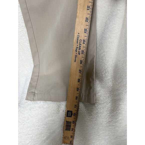 Johnnie-O Prep-Formance Marin Golf Pants Mens 34x32 Light Khaki Chino 5 Pocket - Picture 5 of 7